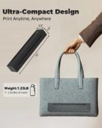 Portable Printer Wireless for Travel, D80 Thermal Printer, Inkless Printers, Com... - Image 8