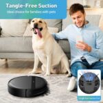 Kilgone Robot Vacuum and Mop Combo for Pet Hair & Homes - App/Voice Control, Tan... - Image 6