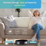 Kilgone Robot Vacuum and Mop Combo for Pet Hair & Homes - App/Voice Control, Tan... - Image 7