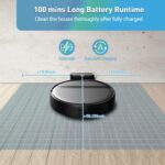 Kilgone Robot Vacuum and Mop Combo for Pet Hair & Homes - App/Voice Control, Tan... - Image 8
