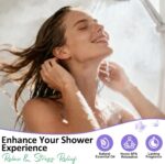 Shower Steamers Aromatherapy Birthday Gifts for Women - 8 Pack Shower Bombs with... - Image 3
