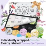 Shower Steamers Aromatherapy Birthday Gifts for Women - 8 Pack Shower Bombs with... - Image 4