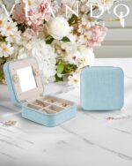 VLANDO Teacher Appreciation Graduation Gifts - Small Travel Jewelry Box Organize... - Image 3