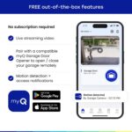 myQ Garage Plug-in Camera Gen 2 – 2K Smart Wi-Fi Garage Camera with Night Vision... - Image 9