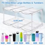 Stackable Water Bottle Organizer for Stanley 40 oz Tumbler, Water Bottle Holder ... - Image 3