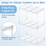Stackable Water Bottle Organizer for Stanley 40 oz Tumbler, Water Bottle Holder ... - Image 5