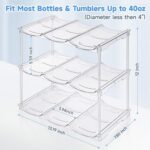 Stackable Water Bottle Organizer for Stanley 40 oz Tumbler, Water Bottle Holder ... - Image 6