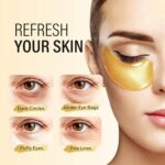 Maskiss 24K Gold Under Eye Patches (15 Pairs), Eye Mask, Collagen Skin Care Prod... - Image 4