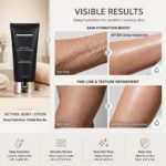Retinol Body Lotion, Firming Body Cream for Crepey Skin, Moisturizing Anti-Aging... - Image 8