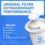 Brita Large 10-Cup Water Filter Pitcher, WQA NSF/ANSI Certified, Removes Chlorin... - Image 3