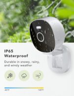 2K Wired Security Camera, Indoor/Outdoor for Home, Pet, Baby, Nanny, IP65 Waterp... - Image 3