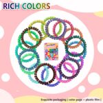 LIS HEGENSA Pony Beads Bulk,Kandi Beads for Necklace Jewelry Making Hair Braidin... - Image 5