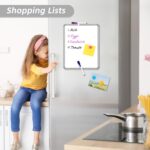 VUSIGN Small White Board Dry Erase, 14'' x 11'' Magnetic Dry Erase Board, Mini W... - Image 3