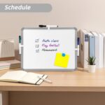 VUSIGN Small White Board Dry Erase, 14'' x 11'' Magnetic Dry Erase Board, Mini W... - Image 5