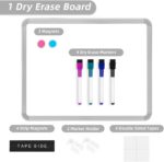 VUSIGN Small White Board Dry Erase, 14'' x 11'' Magnetic Dry Erase Board, Mini W... - Image 7