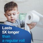 Tork Septic Safe Toilet Paper, White, 2-Ply 100% Recycled, Eco-Friendly, T24 Com... - Image 5
