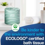 Tork Septic Safe Toilet Paper, White, 2-Ply 100% Recycled, Eco-Friendly, T24 Com... - Image 7