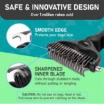 Maxpower Planet Hair Brush - Double Sided Shedding, Dematting Undercoat Rake for... - Image 8