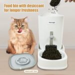 Gravity cat Feeder by Petmagic is a 3.6L Large-Capacity cat Food and Water Bowl ... - Image 3