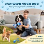 Interactive Dog Toys Ball, Motion Activated Dog Toy for Medium/Large Dogs, Wicke... - Image 3