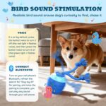 Interactive Dog Toys Ball, Motion Activated Dog Toy for Medium/Large Dogs, Wicke... - Image 6