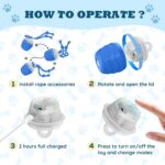 Interactive Dog Toys Ball, Motion Activated Dog Toy for Medium/Large Dogs, Wicke... - Image 7