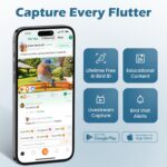 Smart Bird Feeder with Camera & Solar Panel, 2K HD Birdwatching Live | with AI I... - Image 6