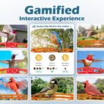 Smart Bird Feeder with Camera & Solar Panel, 2K HD Birdwatching Live | with AI I... - Image 9