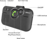 Bluetooth Car Speaker for Cell Phone, 3W Speakers, Handsfree Bluetooth Car Kit A... - Image 8
