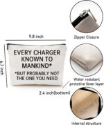 ZUYUROU Travel Cable Organizer Pouch Electronic Accessories Carry Case Portable ... - Image 3