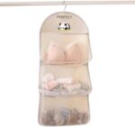 Multi Purpose Multi Layer Mesh Storage Hanging Bag,Hanging Storage with Metal Ha... - Image 3