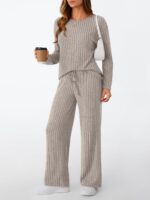 LILLUSORY Womens Lounge Sets 2 Piece Matching Pajamas Fall Outfits 2026 | Comfor... - Image 4