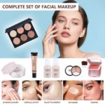 Makeup Set for Women Full Kit Includes, eyeshadow、 liquidfoundation,Loose powder... - Image 5