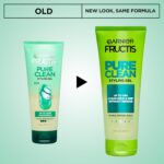 Garnier Fructis Pure Clean Styling Hair Gel, Extra Strong Hold for Up to 24HRs, ... - Image 3