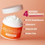 SeoulCeuticals Snail Mucin Moisturizer 97.5% - Korean Skin Care Snail Repair Cre... - Image 6