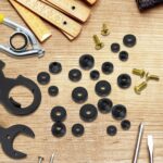 XBVV 106 PCS Faucet Washer Assortment Kit with Assorted Flat and Beveled Rubber ... - Image 9