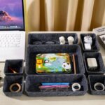 Desk Drawer Organizer Bins, 8pcs Felt Shallow Bathroom Storage Trays, Office Acc... - Image 6