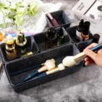 Desk Drawer Organizer Bins, 8pcs Felt Shallow Bathroom Storage Trays, Office Acc... - Image 7