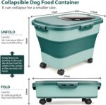 Viretec Dog Food Storage Container, 10-20Lbs Collapsible Pet Food Storage Contai... - Image 3