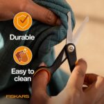 Fiskars Pet, Dog & Cat Grooming Scissors, Rounded Tips & SoftGrip Handle, Cat an... - Image 8