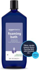 Amazon Basics Lavender Scented Foaming Bath with Essential Oil and Epsom Salt, S... - Image 5