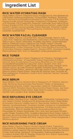 Skin Care Set w/Korean Rice Extract for Hydration,Glow,Repair &Radiant Skin | 6P... - Image 9