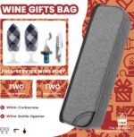 ALLCAMP Wine Bag - Insulated Cooler Bag with Wine Glasses, Bottle Opener & Wine ... - Image 4