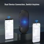 Car Bluetooth Speaker Hands-Free Speakerphone: 6W Bluetooth Car Speaker for Cell... - Image 5