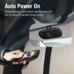 Car Bluetooth Speaker Hands-Free Speakerphone: 6W Bluetooth Car Speaker for Cell... - Image 7