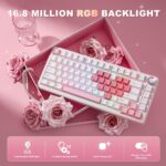 YUNZII B75 PRO Wireless Mechanical Gaming Keyboard | Custom 75% Layout with Knob... - Image 7