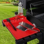 Find law Silicone Tools Mat for Griddle & Kitchen Countertop | Red Side Shelf Sp... - Image 8