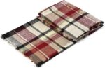 American Trends Womens Fall Winter Scarf Plaid Tassel Soft Warm Blanket Scarves ... - Image 6