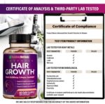 Hair Growth Vitamins for Women | Biotin 10,000mcg, Collagen, Patented OptiMSM®, ... - Image 6