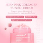 medicube Capsule Cream with Salmon DNA PDRN Pink Collagen | Lightweight Moisturi... - Image 3